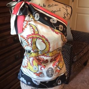 Ivanka Trump Silk halter.